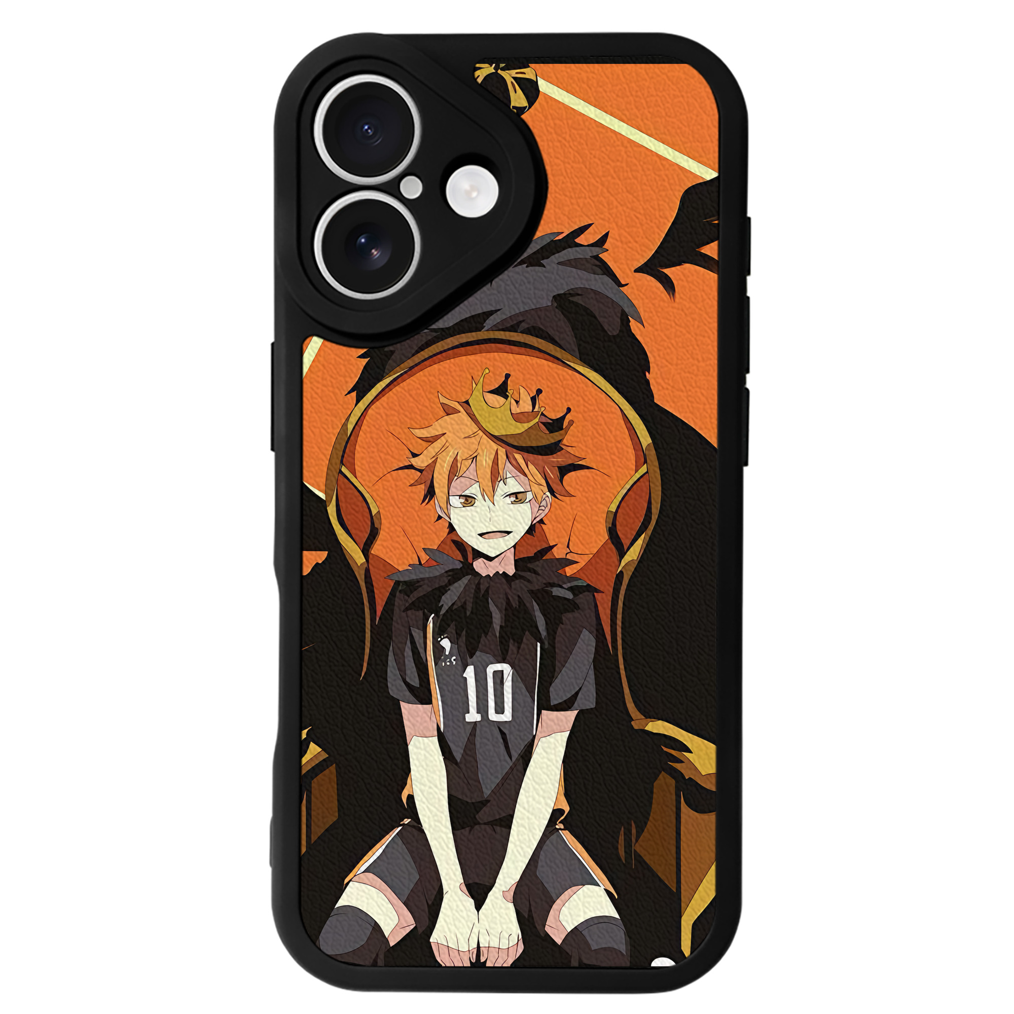 （画像用） ハイキュー!! Haikyu!! 【iPhone 16シリーズ対応】シリコンスマホケース（レザー調） 材質：シリコン